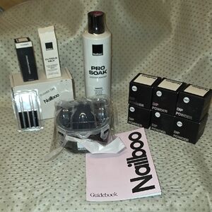 Nailboo Pro Soak and Dip Powder Kit - Black